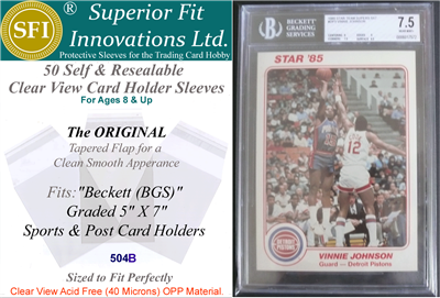 Superior Fit Innovations: Card Sleeves, PSA and BGS Graded Card